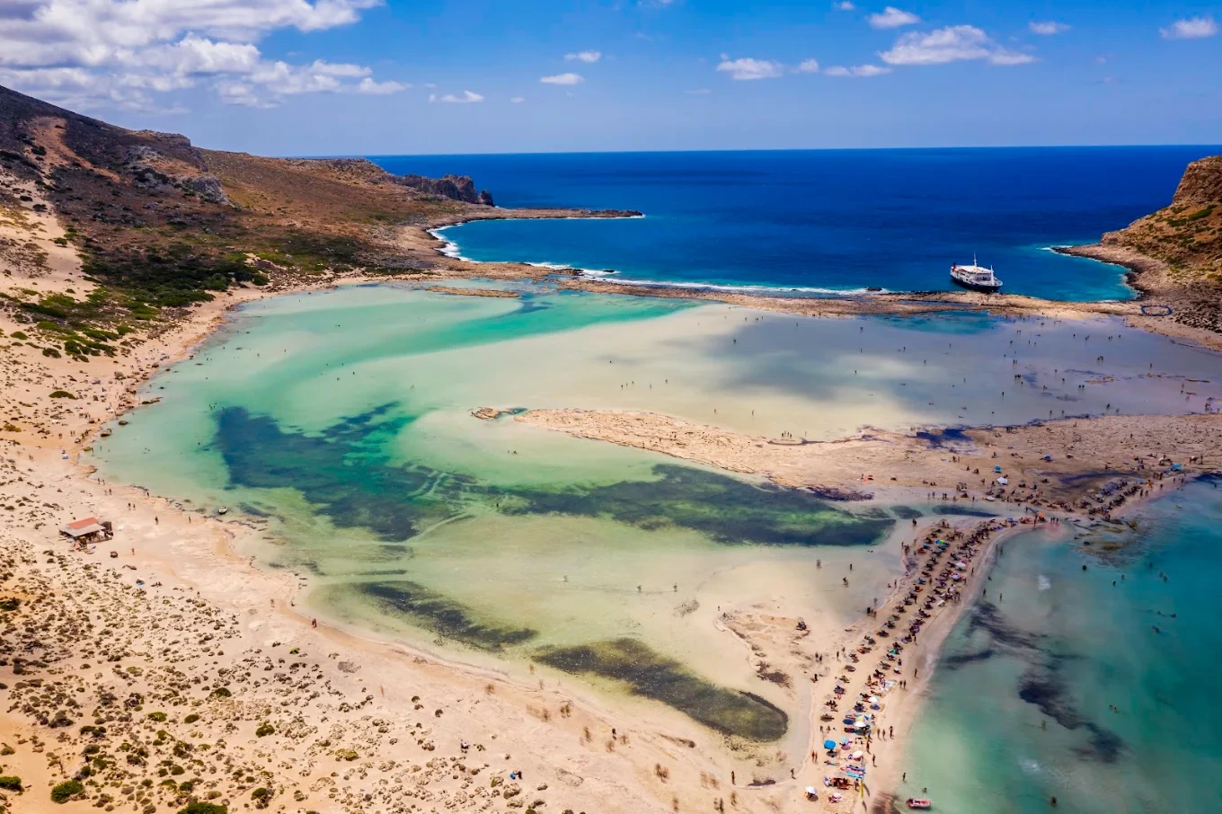  pristine sands of Balos Beach